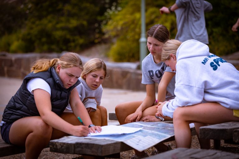 students-working-with-map